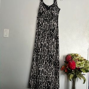 NY Collection Sleeveless Maxi Dress Sz S